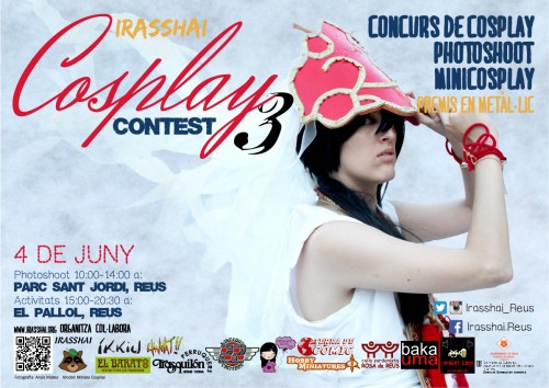 Cartell ICC3 Irasshai Cosplay Contest 3